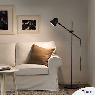 Jual Lampu Lantai Arsitek Hitam Ikea