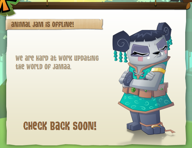 Animal Jam Spirit Blog Why is Animal Jam Offline?