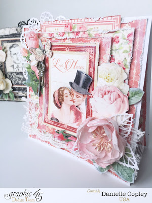 Mon Amour by Graphic 45 shabby chic cards at ScrapbookMaven.com