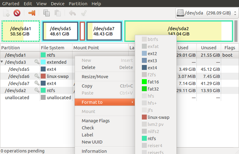 How to format my hard drive and install ubuntu climatebxa