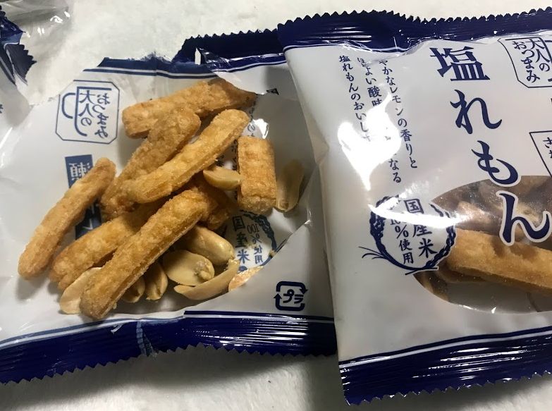 大阪京菓 ZRx岩塚製菓 ８０Ｇ 大人のおつまみ塩れもん×24個