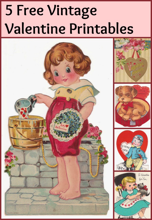 Vintage Valentine Printables Free Printable Templates Vintage Valentine Printables Free Printable Templates