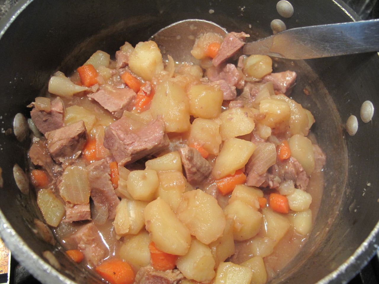 WHAT'S ON THE TABLE MABEL LAMB HOT POT