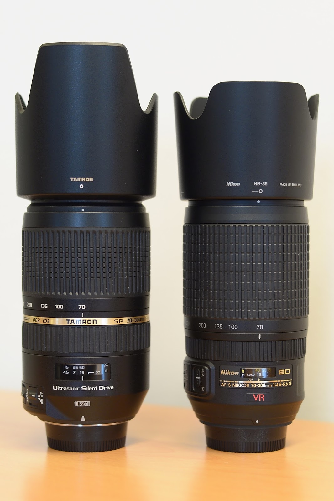 Nikon 70 300 Vr Vs Tamron Vc Nikon AF-S Nikkor 70-300mm VR vs. Tamron SP AF 70-300mm VC
