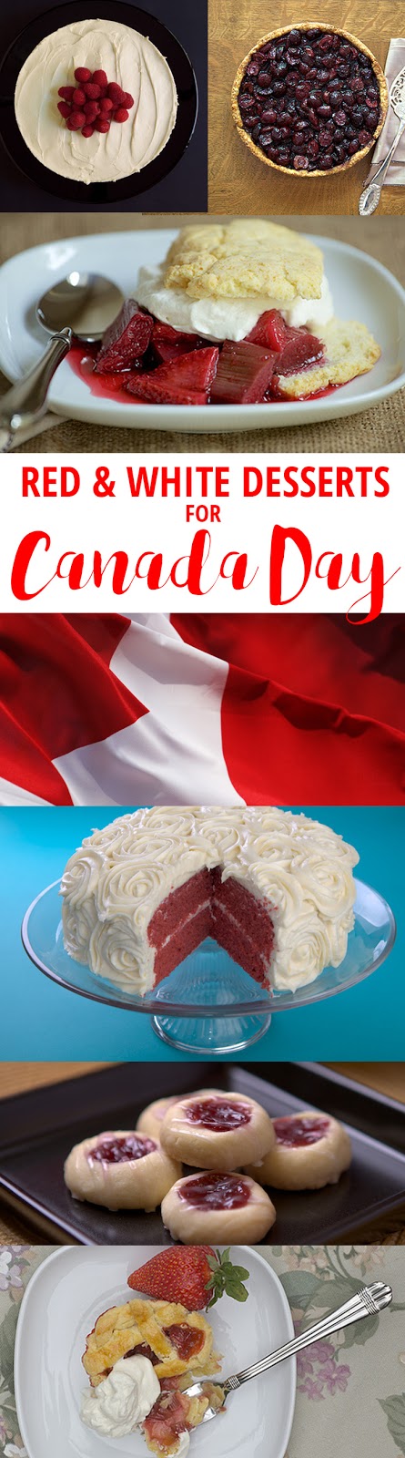 Red & White Recipes for Canada Day Red & White Recipes for Canada Day