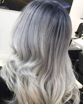 warna rambut grey dan warna silver putih warna rambut grey dan warna silver putih_922201147