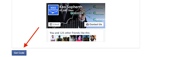 Facebook Like Box Generate Facebook Like Box Code