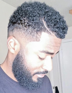 Undercut with Shaved Line and Medium Beard Undercut with Shaved Line and Medium Beard