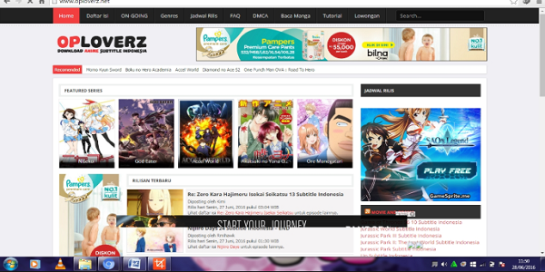 Situs Download Anime Subtitle Indonesia