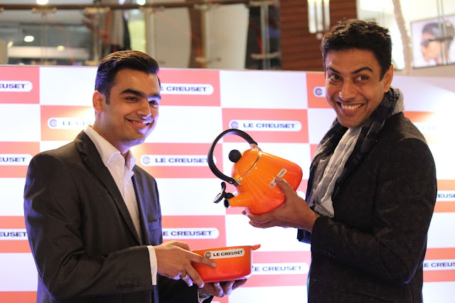 Ankur Damani India and Saarc Country head at le Creuset with Chef Ranveer Brar-min Ankur Damani India and Saarc Country head at le Creuset with Chef Ranveer Brar-min