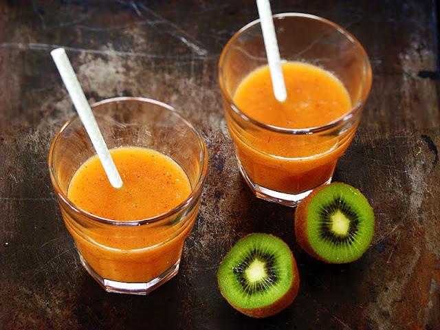 Cocktail vitaminé hivernal recette bio de boisson au fruits