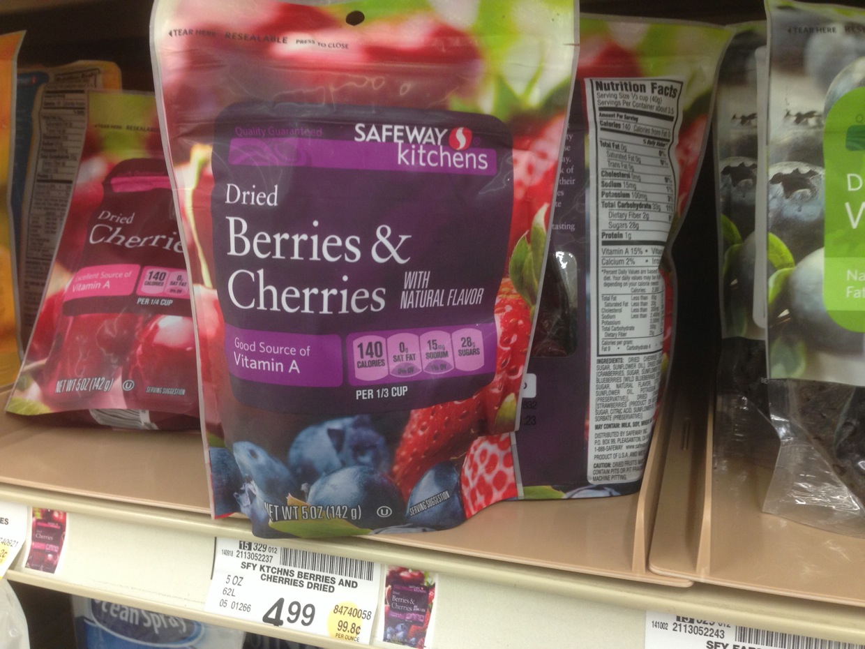 Healthy Grocery Dried Berries & Cherries, Safeway Kitchens, 5 oz Safeway