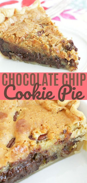 CHOCOLATE CHIP COOKIE PIE