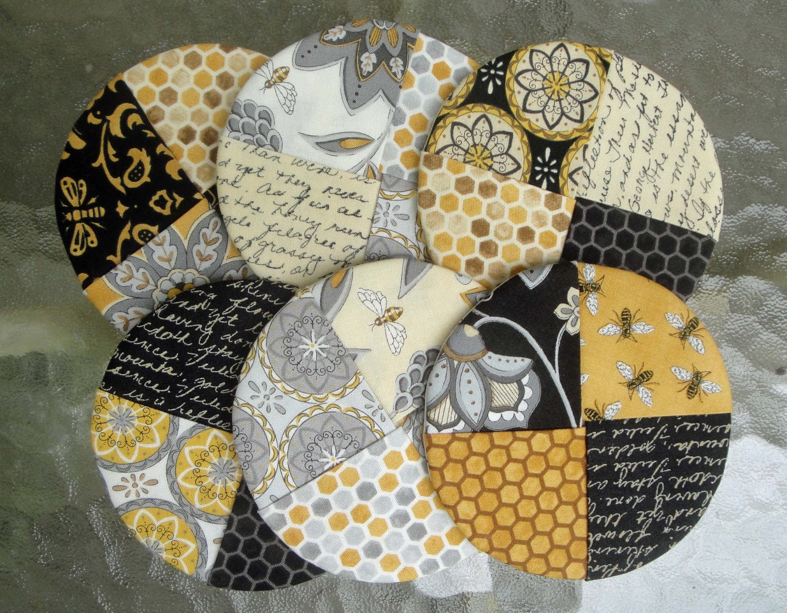 Bits and Pieces GO! Bee Coasters