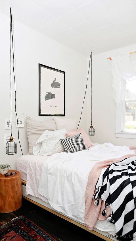 incredible white bedroom design idea