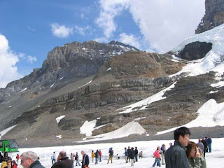 People Covered Glacier.
