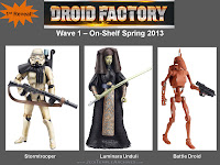 Star Wars Droid Factory 2013 Wave 1