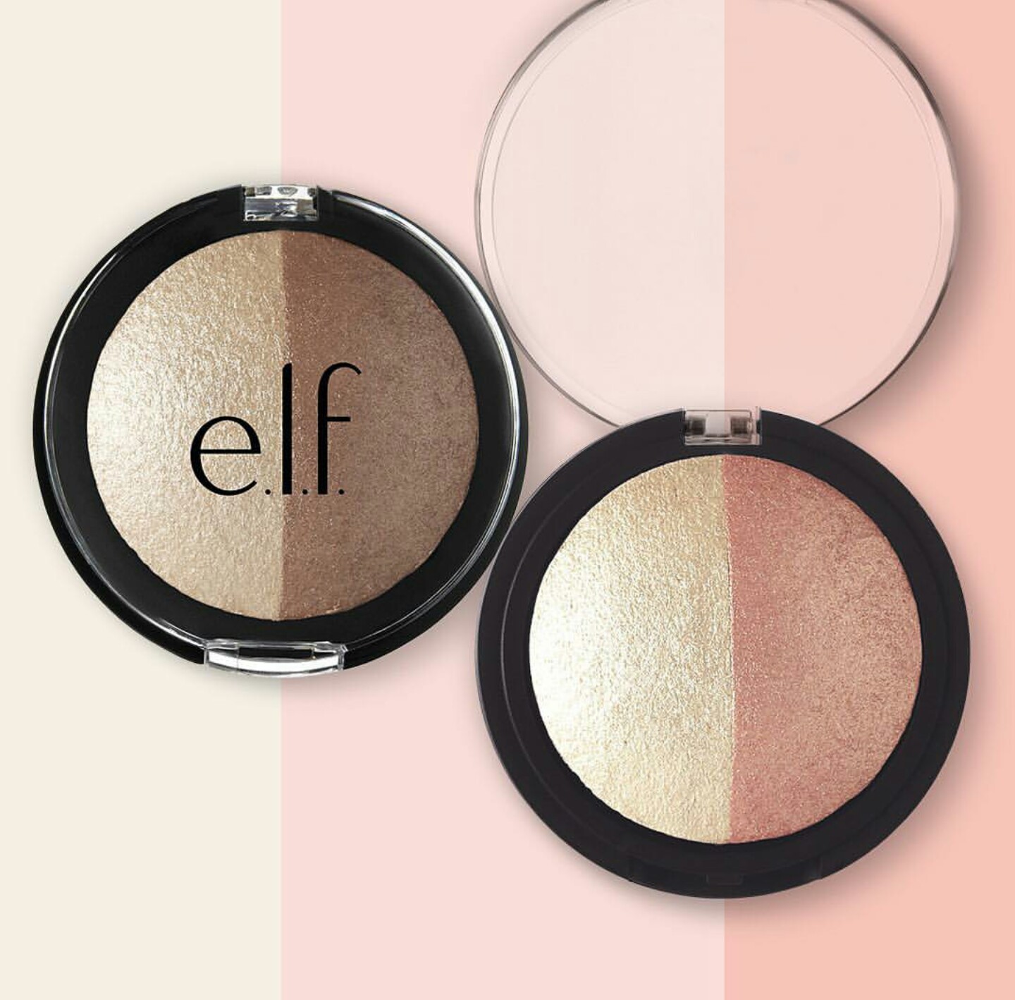 NEW Elf Baked Blush Highlighter and Bronzer DuosPhoto The Budget