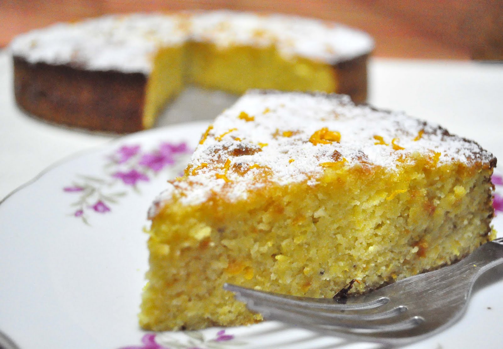 Confectionery Queen Middle Eastern Orange Cake.