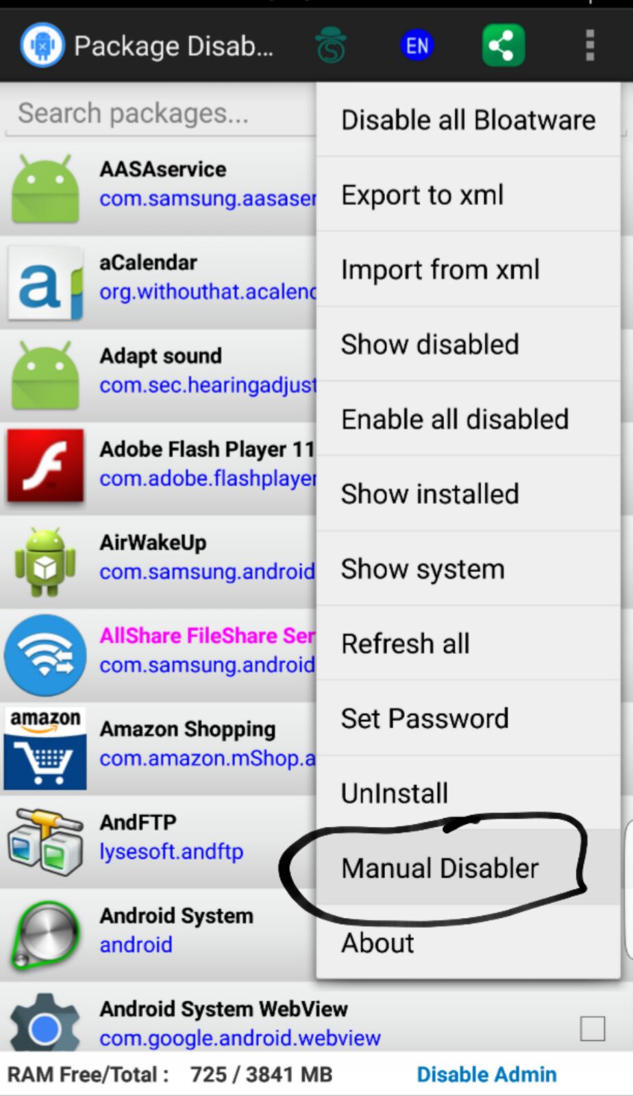 Samsung Disabler Pro