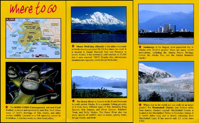 examples of brochure designs for students about alaska examples of brochure designs for students about alaska
