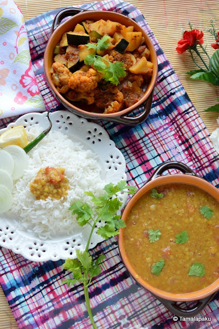 Nepali Dal Bhaat Tarkari