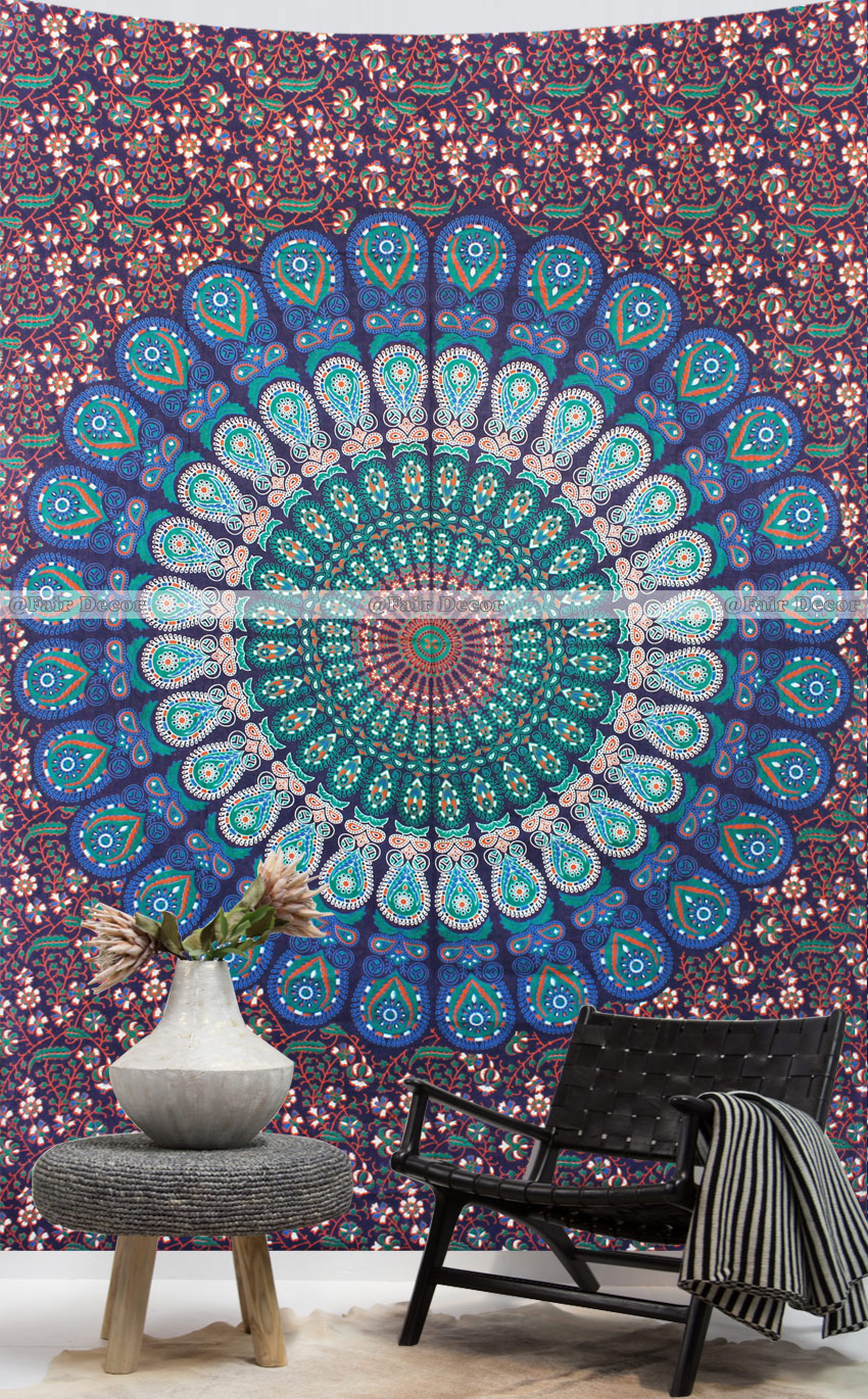 Fairdecor Mandala tapestries wall hangings and Round Mandala