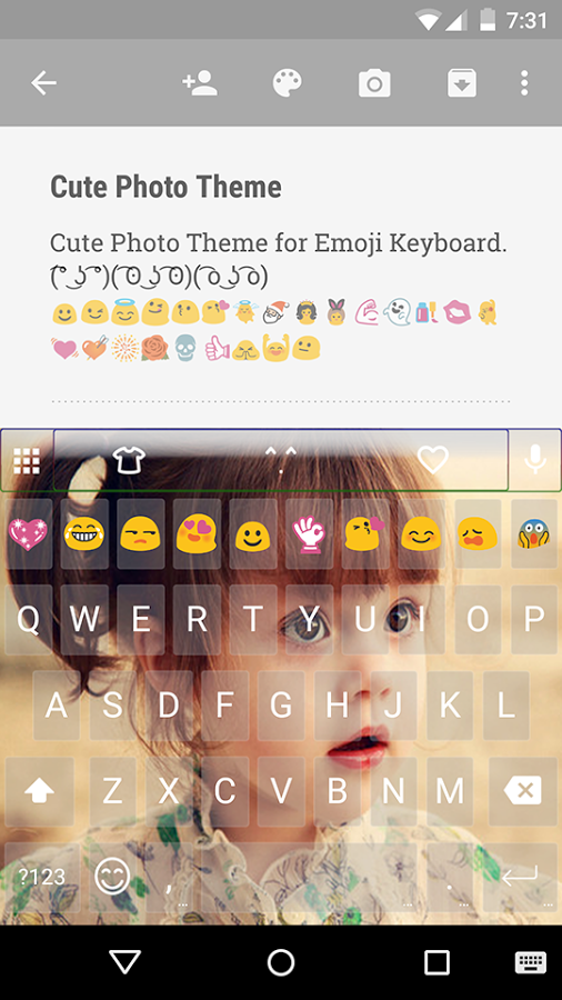 Cute Photo Emoji Keyboard 2015 | Indian - 2015 - 2016
