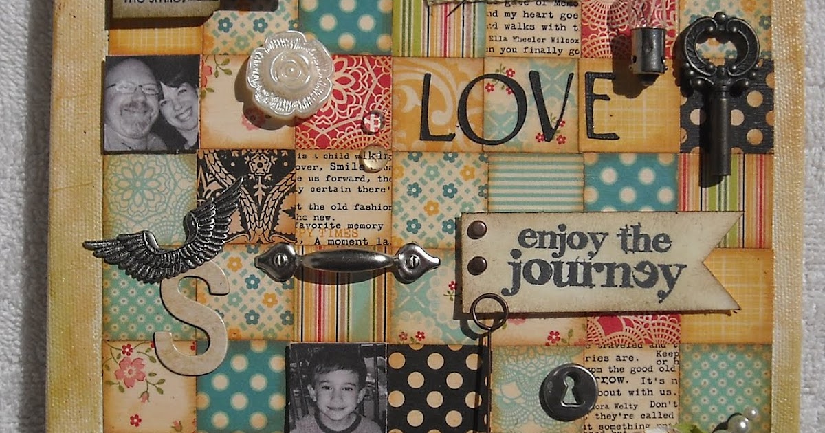 Paperie Petals: Altered Canvas