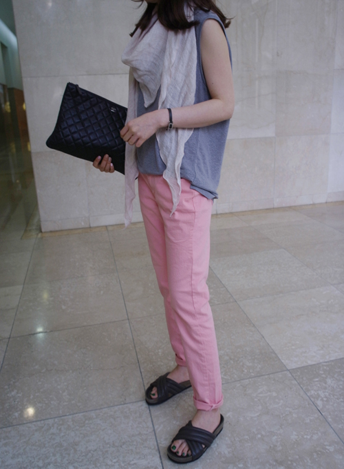  Holicholic Pink  Baggy  Pants  KSTYLICK Latest Korean 
