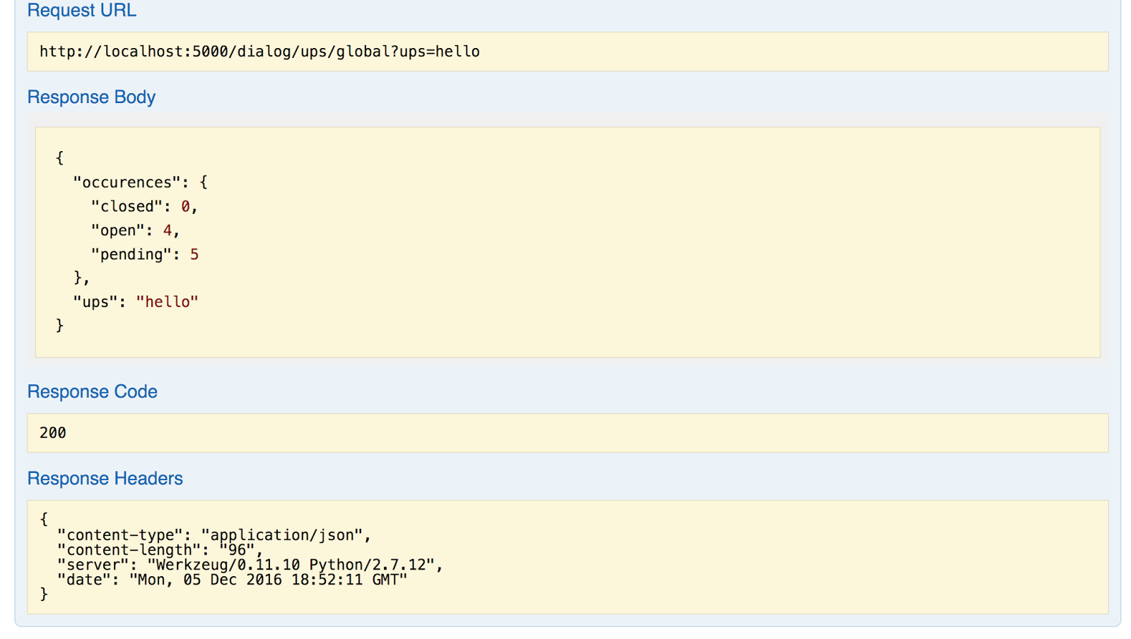 DB Swagger and Flask Tutorial