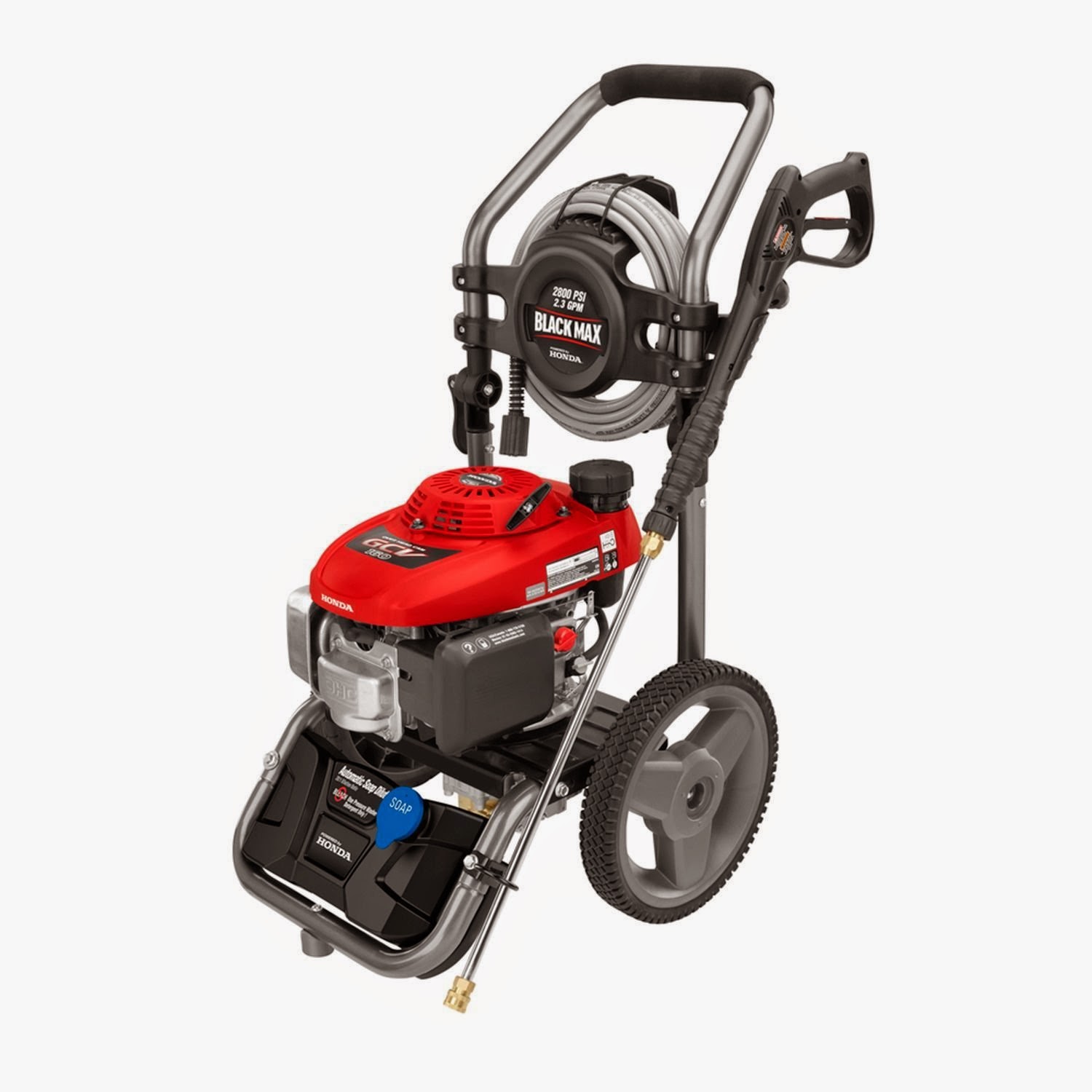 Black max honda gas 2600 psi power pressure washer