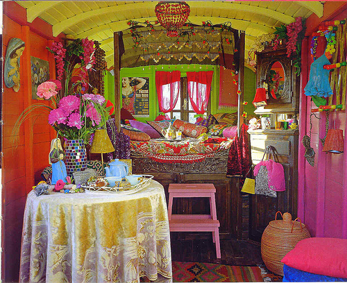 Gypsy Caravan Interior