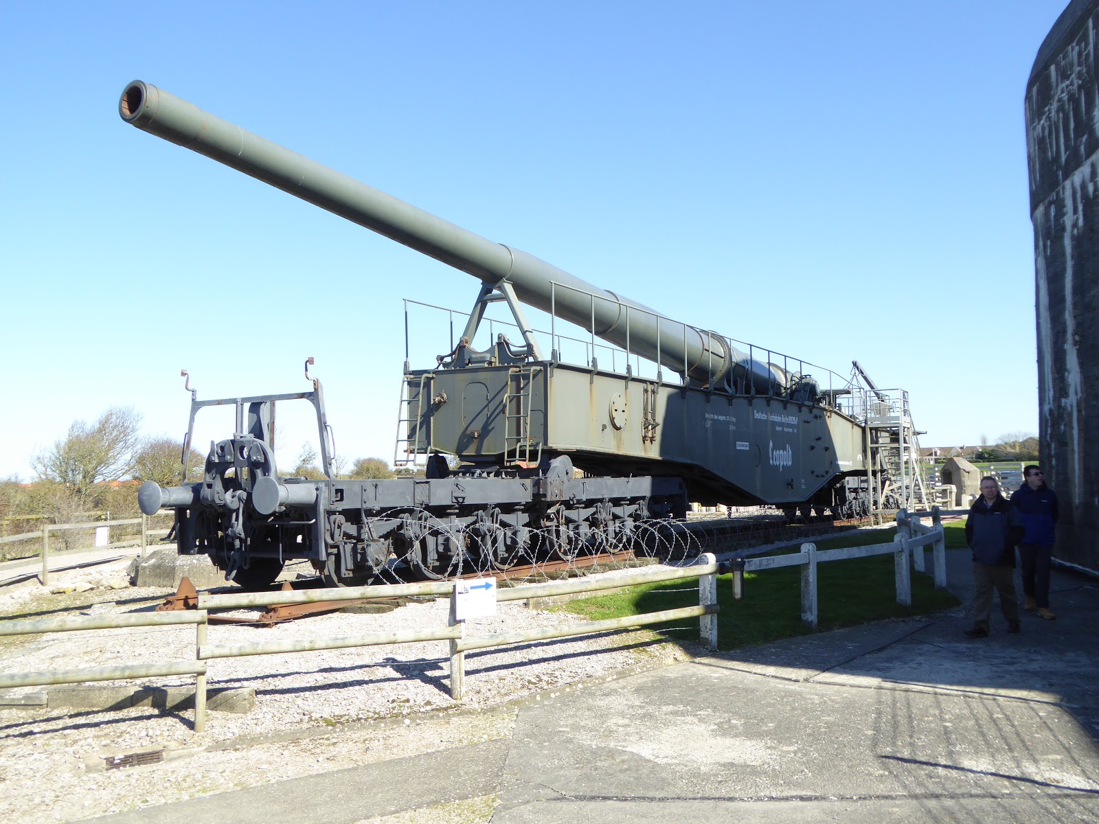 Northumbrian Gunner Pas De Calais Krupp K5 Rail Gun