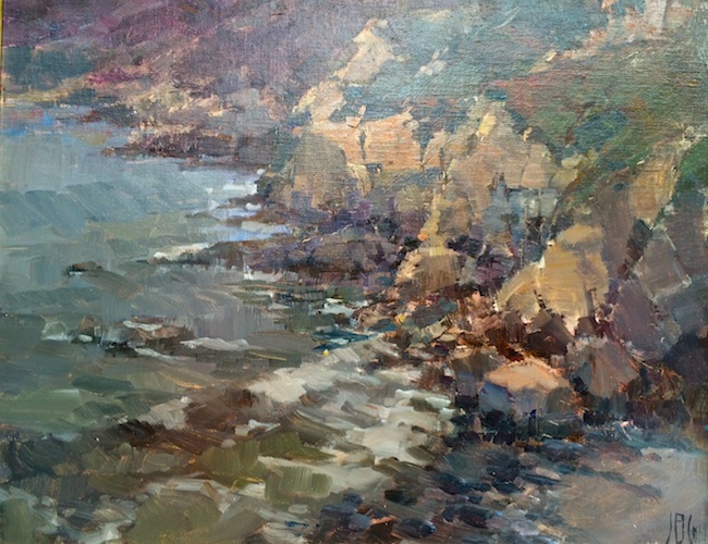 John Brian Guernsey Fine Art Plein Air Festival, CarmelbytheSea