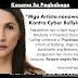 Netizens Responded on the Call of Artists to Stop Bullying Agot Isidro