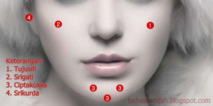 Watak Manusia dari Ciri Tahi Lalat di Pipi, Dagu dan Telinga - Bahasa Wajah