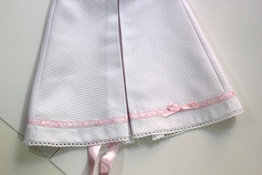 Faldon diy ropa de bebe con patrones gratis
