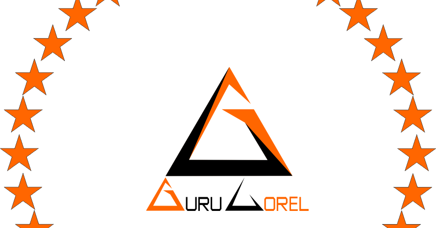CARA MUDAH MEMBUAT OBJEK BINTANG MELINGKAR DENGAN COREL DRAW X8 X7 X6