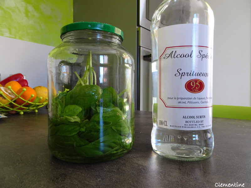 Le blog de Clementine Liqueur au basilic