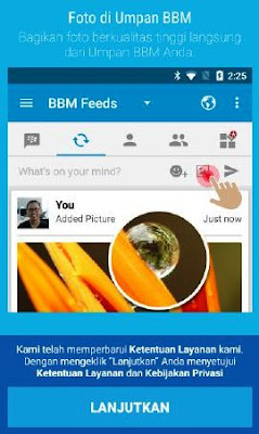 Cara Update Status Posting Foto di BBM Android Terbaru Cara Update Status Posting Foto di BBM Android Terbaru