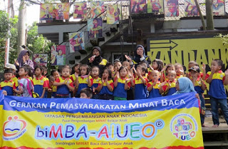Pengenalan Alam unit biMBA AIUEO Tomang Jakarta Barat di Kandank Jurank Doank