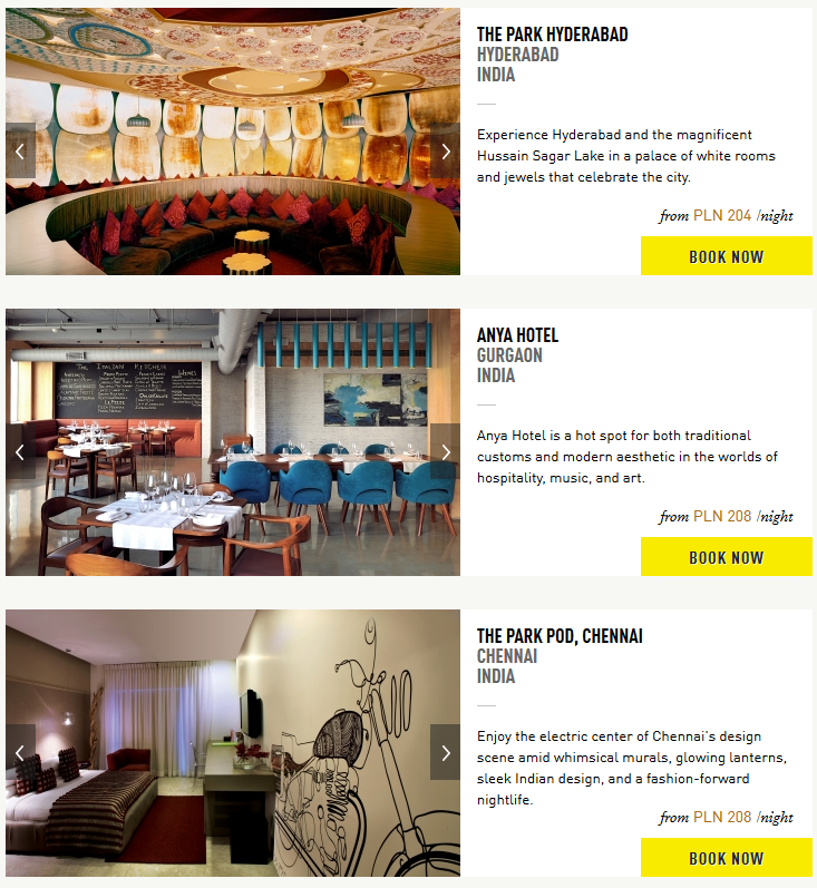 Promocja designerskich hoteli - Design Hotels