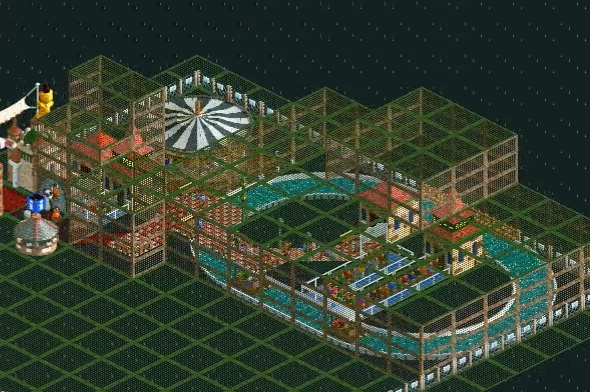 (스압주의) 롤러코스터 타이쿤 장인 - 킹무성