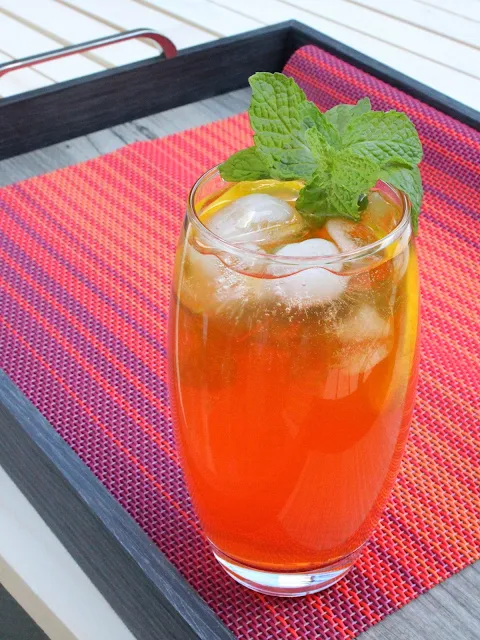 Mango Sunrise Cocktail Drink