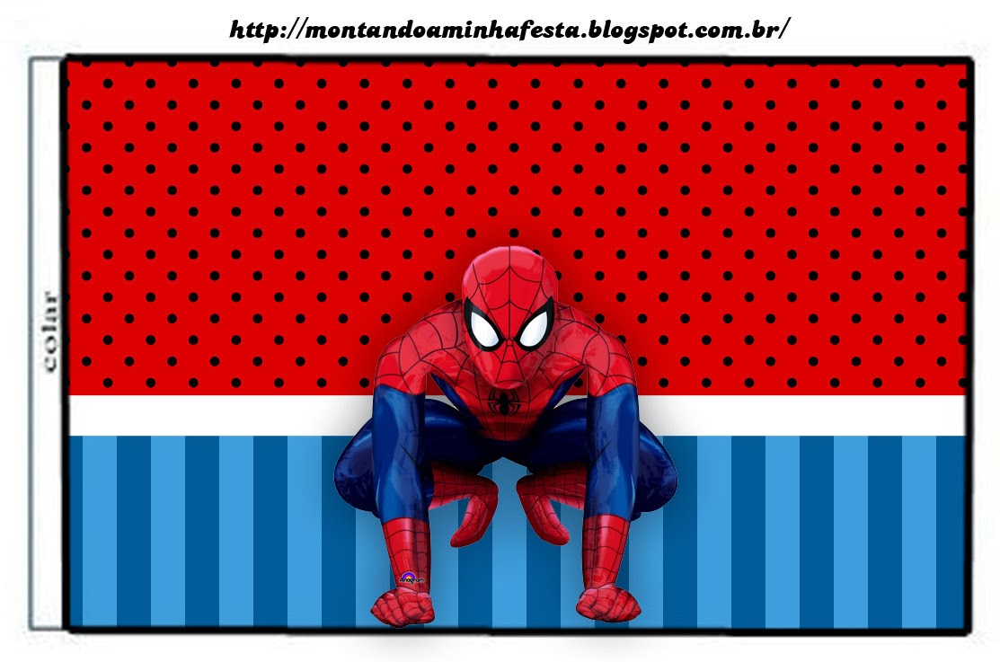 Spiderman Party Free Printable Candy Bar Labels. Oh My Fiesta! for Geeks