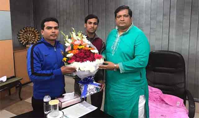 Meet the BNS central committee with the youth and sports minister যুব ও ক্রীড়া মন্ত্রীর সাথে বিএনএস কেন্দ্রীয় কমিটির সাক্ষাৎ