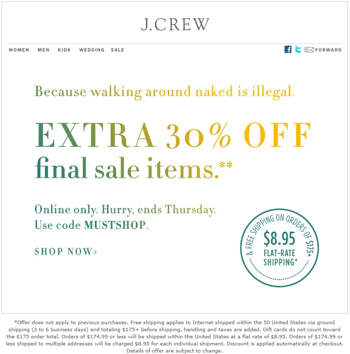 J.Crew Aficionada Extra 30 Off Final Sale Items With Code