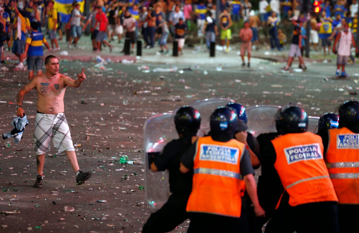 An Argentine soccer player died on Wednesday after being attacked by a