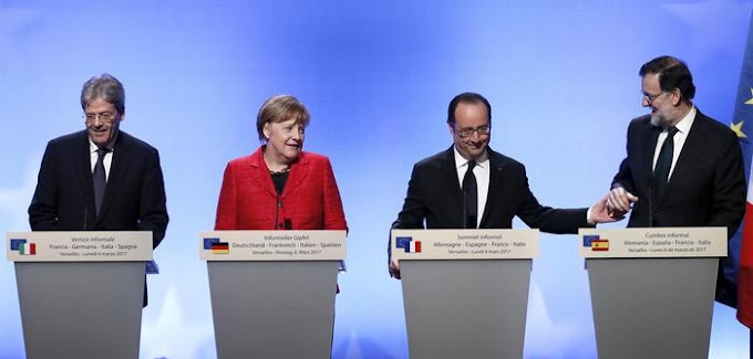 Vertice tra Francia, Germania, Italia e Spagna: nasce l'Europa a più velocità.